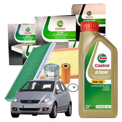 Kit tagliando castrol mercedes - kit,