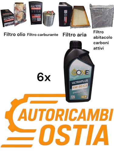 Kit tagliando filtri - tagliando, lt