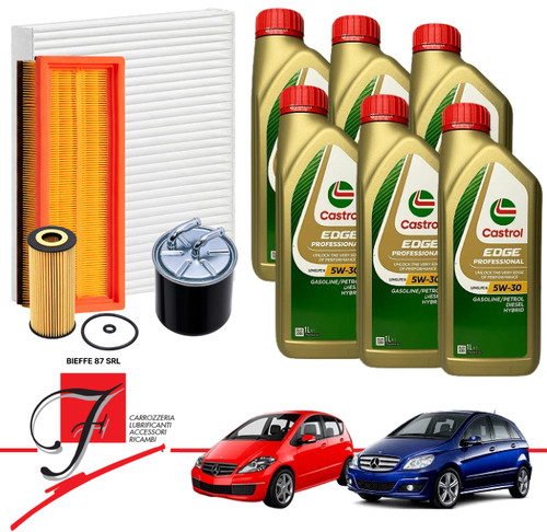 Kit tagliando 6lt olio - kit, +