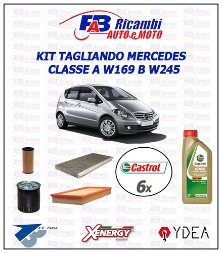 Kit filtri tagliando mercedes - kit,
