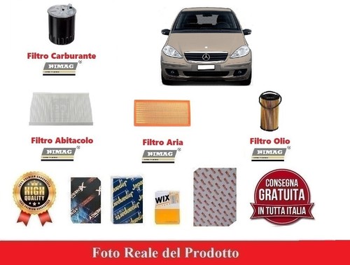 Kit filtri tagliando mercedes - kit,